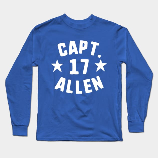 Captain Allen Long Sleeve T-Shirt by Carl Cordes